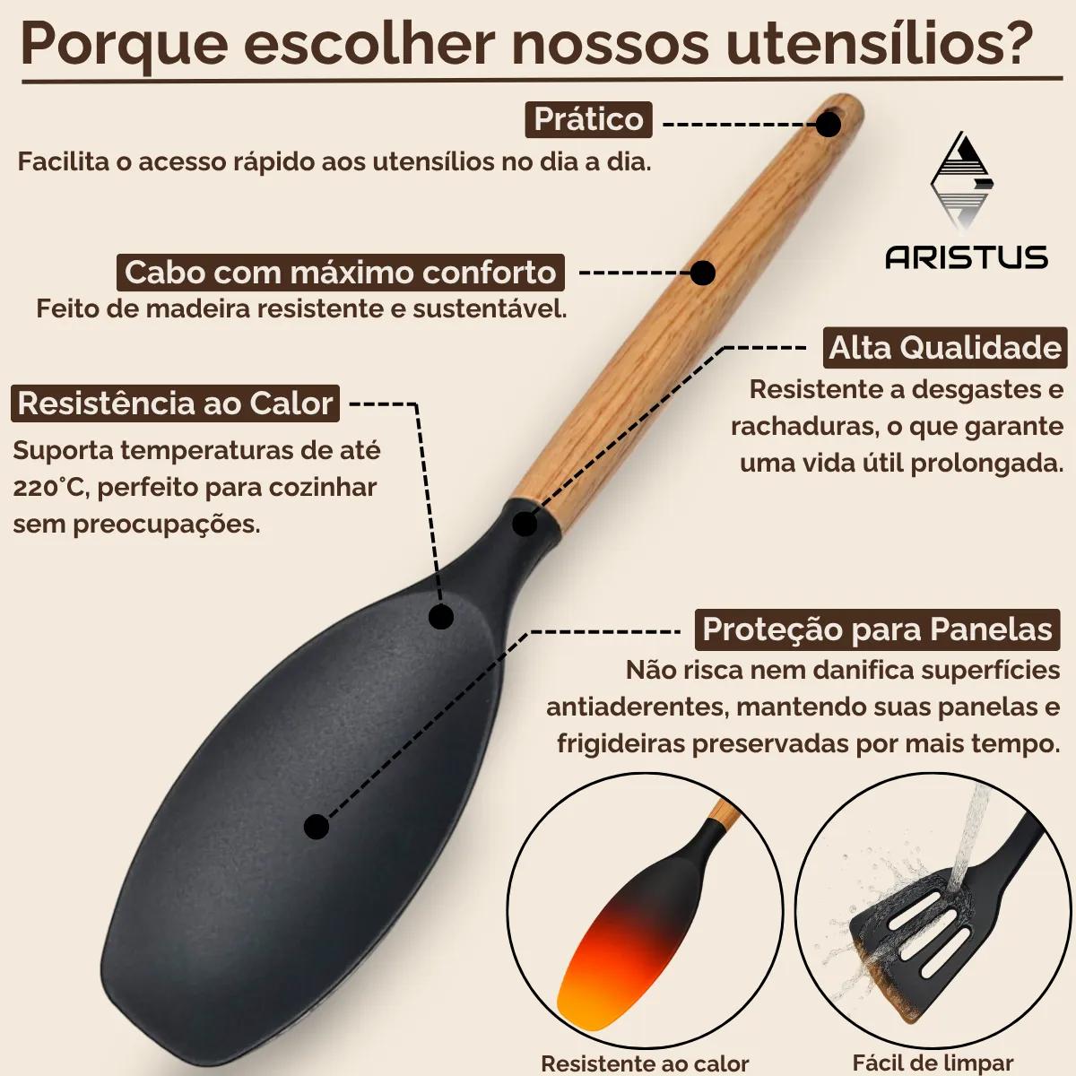 Melhor kit utensílios de silicone: guia 2026
